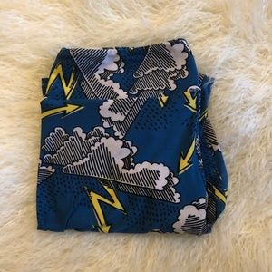 EUC Thunderstorm TC Leggings HTF Unicorn